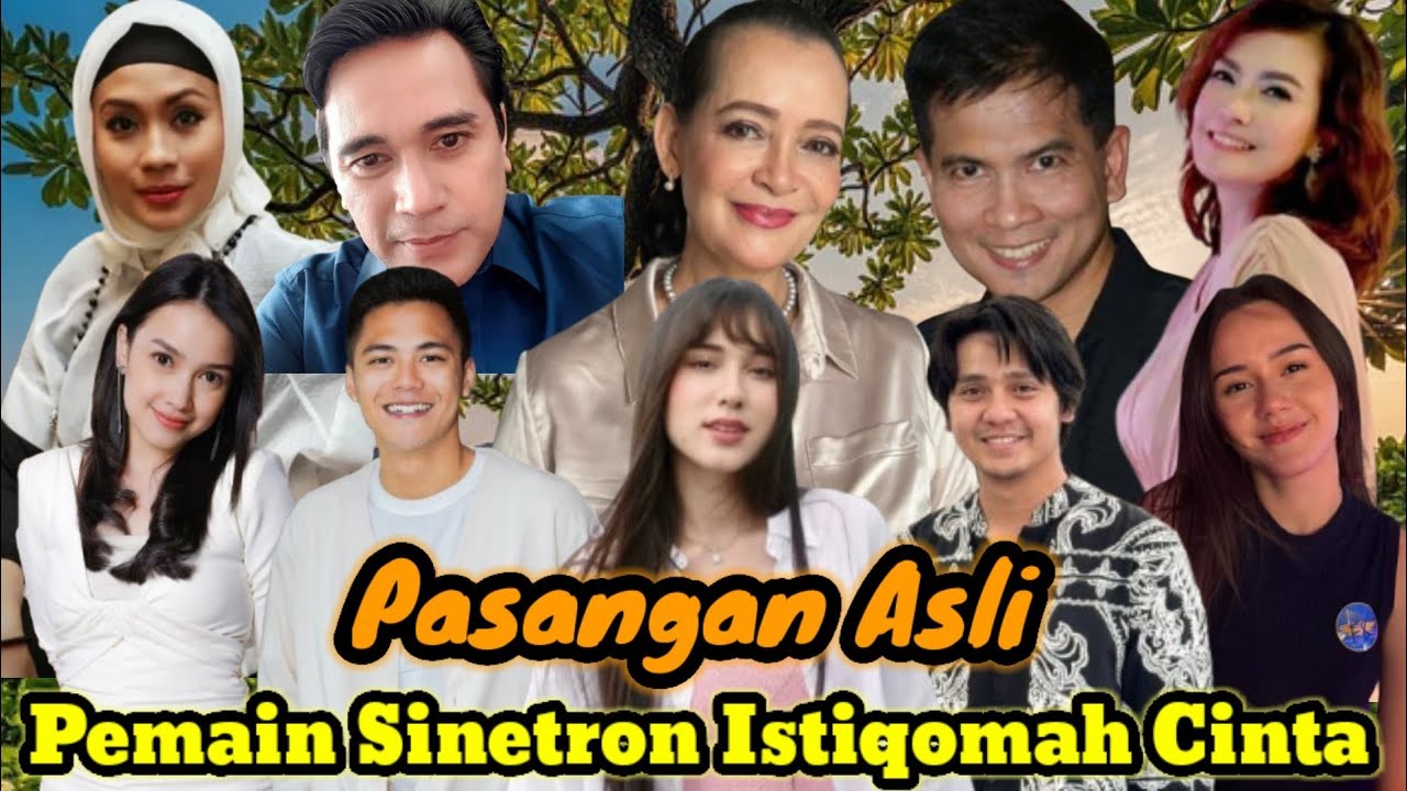 Inilah...!!! PASANGAN ASLI PEMAIN SINETRON ISTIQOMAH CINTA 