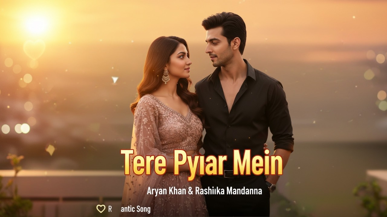 Tere Pyaar Mein | New Hindi Romantic Song 2026 | Aryan Khan & Rashmika Mandanna | Latest Bollywood