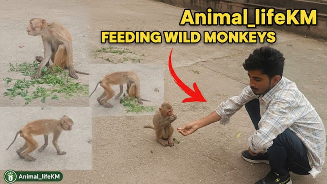 Monkey baby video|| cute monkey baby|| viral video 💓