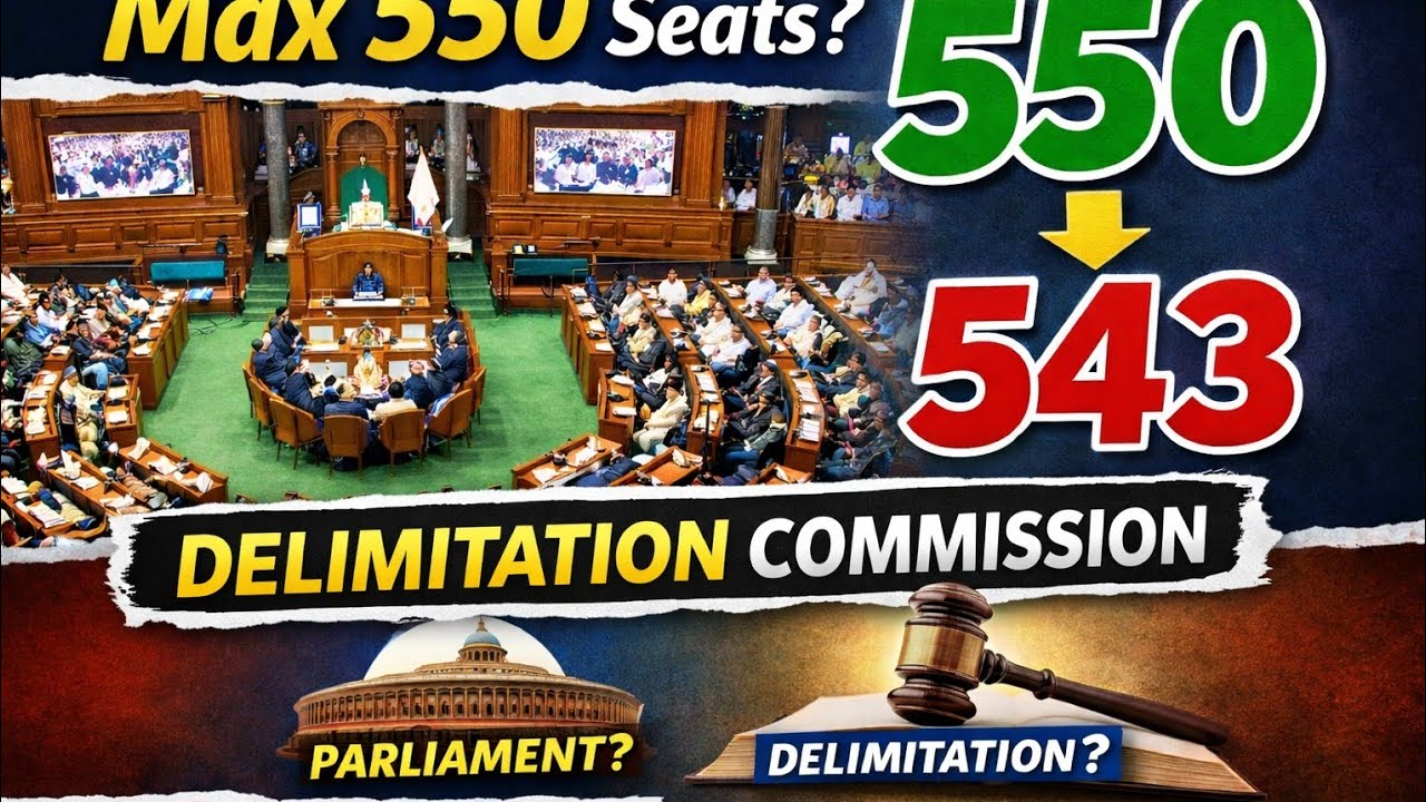 Why Will Lok Sabha Seats Change After 2026? | Delimitation Explained.