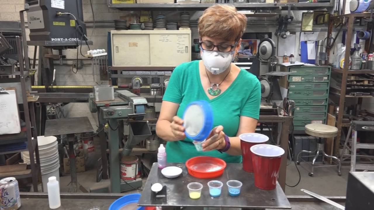 Enamel Demo by Pam East