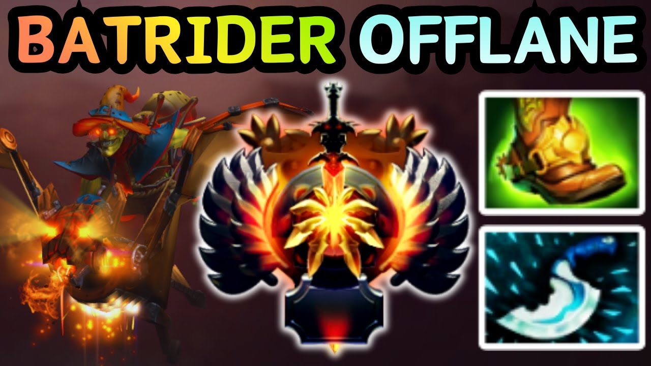 🔥 NEW PATCH 7.40 !!! BATRIDER OFFLANE LANE IS ON FIRE | DOTA 2 GAMEPLAY 🔥