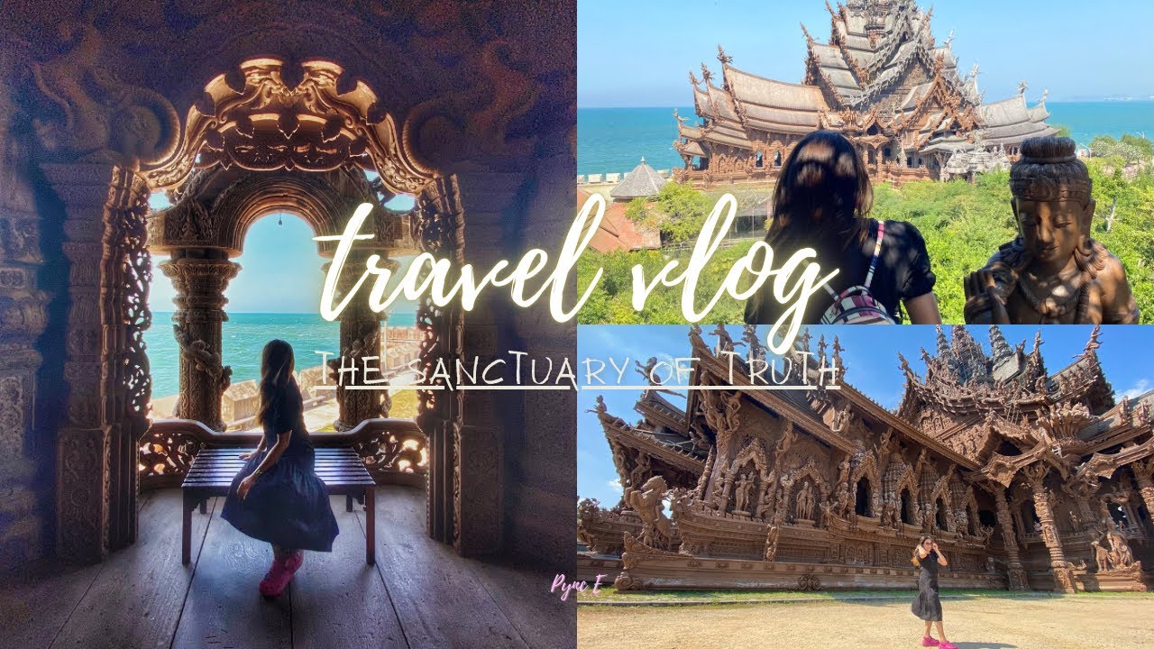 What’s Inside The Sanctuary of Truth, Thailand | Magnificent Wooden Museum - TravelVlog(22)