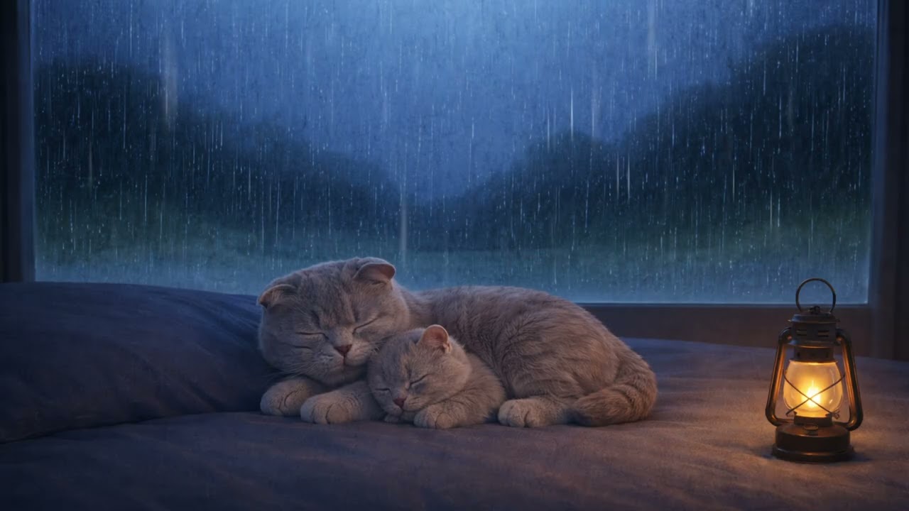 Rain White Noise for Deep Sleep ⎯ 10 Hours | No talking | Window Rain
