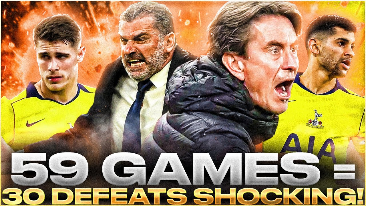 59 Games = 30 Defeats! ENIC MUST SELL