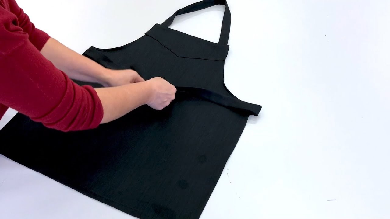 Jak uszyć FARTUCH gospodarczy I Tutorial I How to sew an APRON I Easy at home Sewing Project