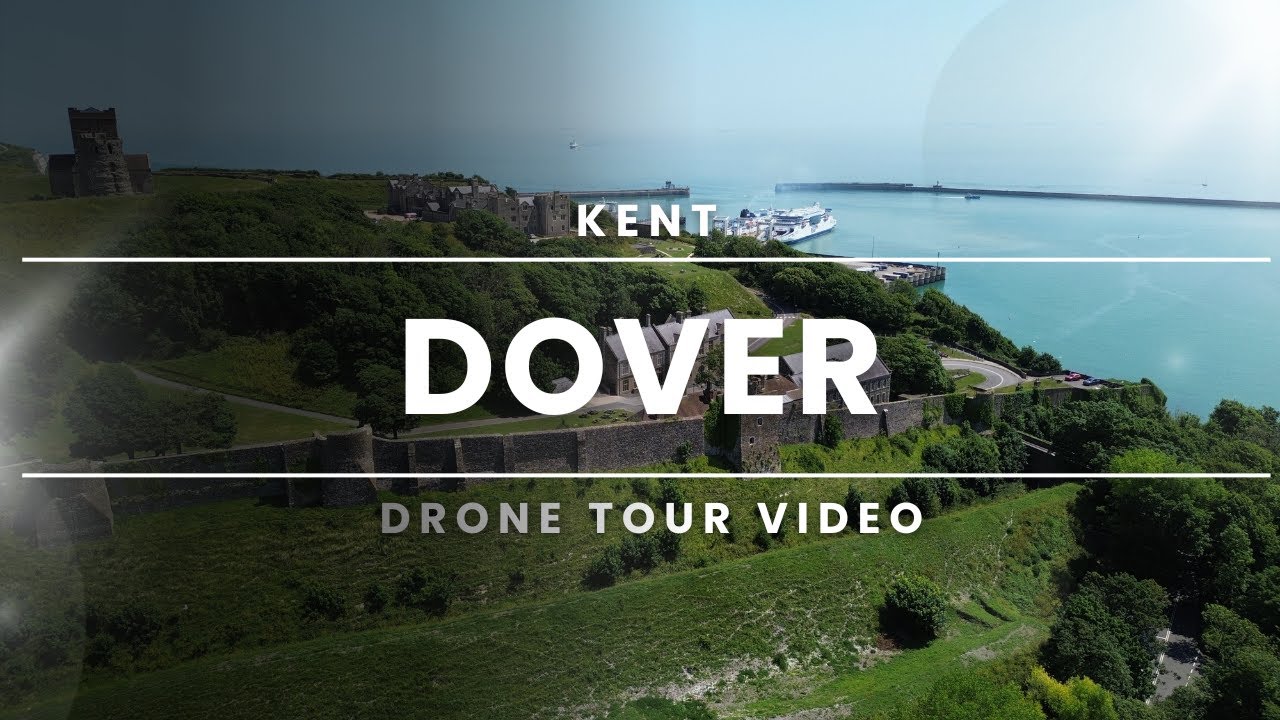UK 🇬🇧 | Dover, Kent 4K Aerial Footage