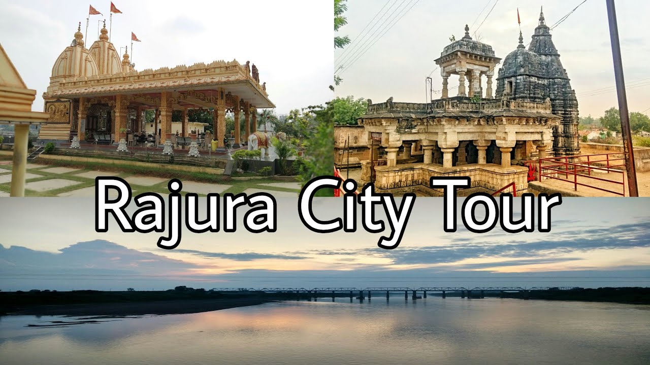 Rajura City Tour Within 1.30 Minutes | MH 34 | राजुरा शहर