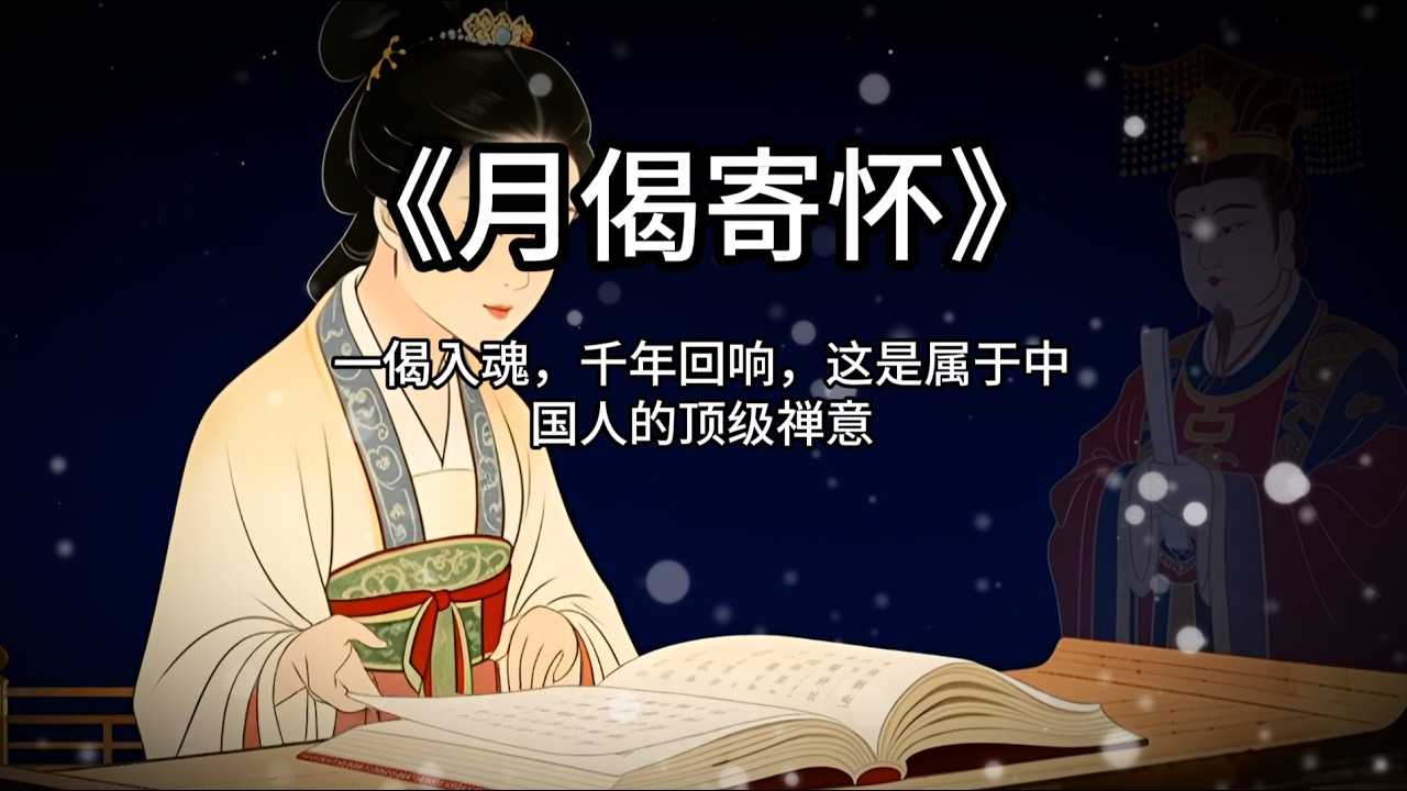 《月偈寄怀武则天》敢信吗？4句《开经偈》，竟出自一代女皇之手！