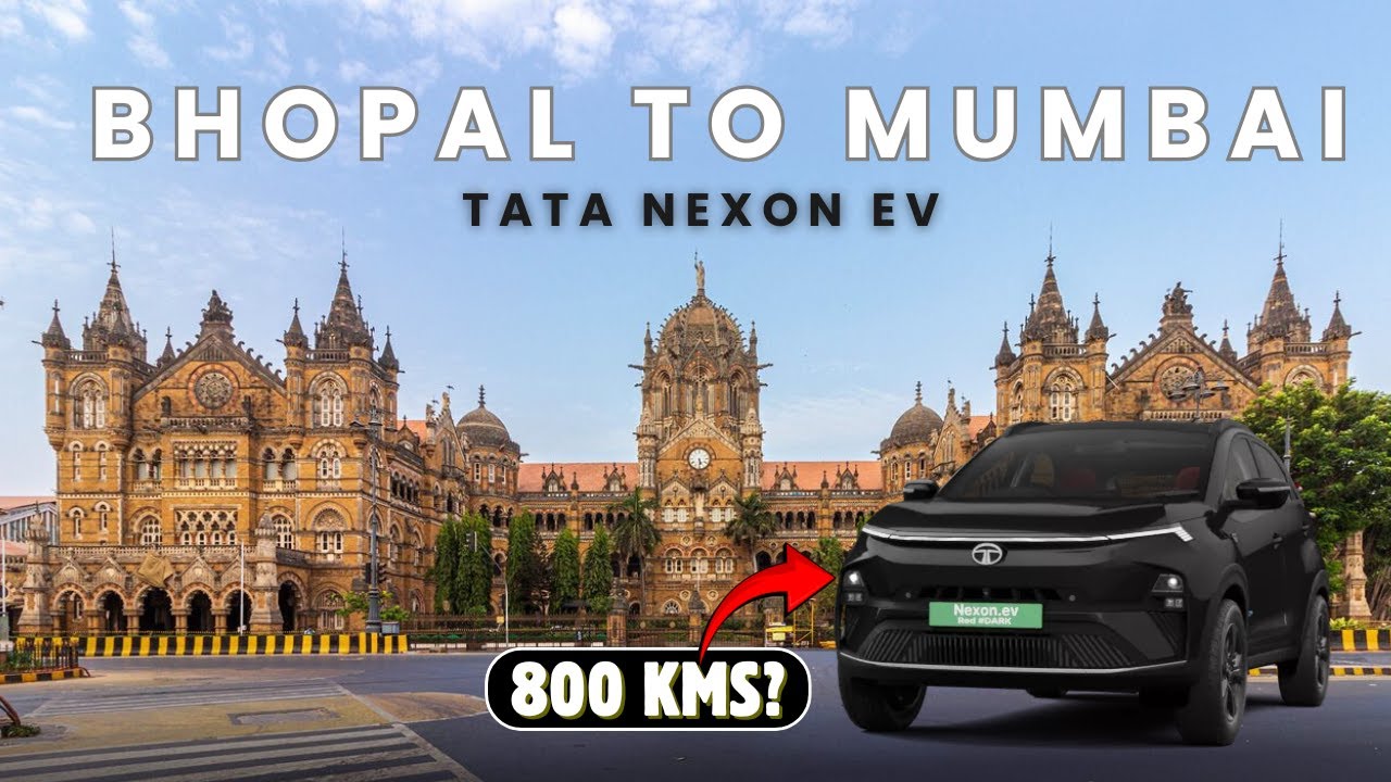 ⚡ Bhopal to Mumbai in Tata Nexon EV 45 | Long Drive Experience & Range Test