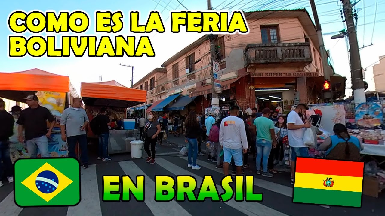 Como es la Feria BOLIVIANA en São Paulo Brasil