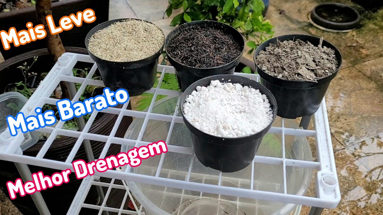 Diferenças entre Perlita, Vermiculita e Casca de Arroz, Qual a Mais Leve? Qual tem a melhor Drenagem