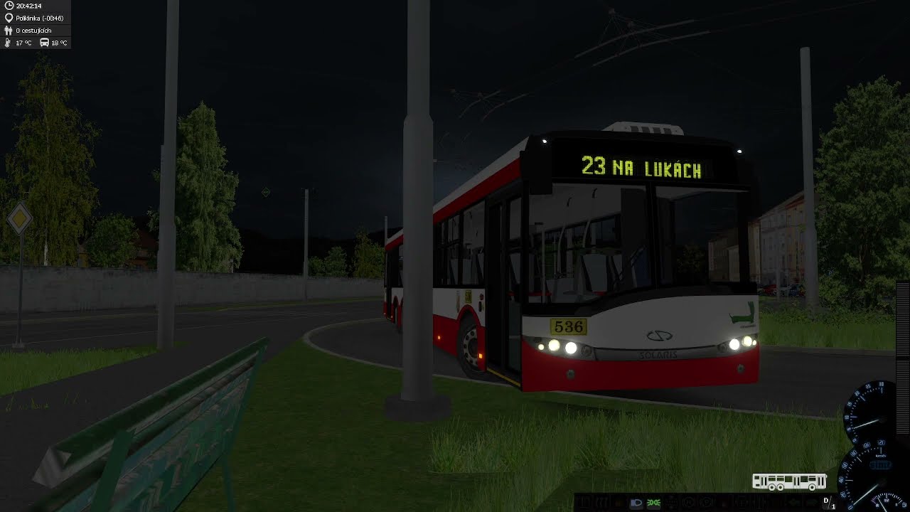 Simt Simulator - Bus Line 23 Poliklinika - Na Lukách Part 8