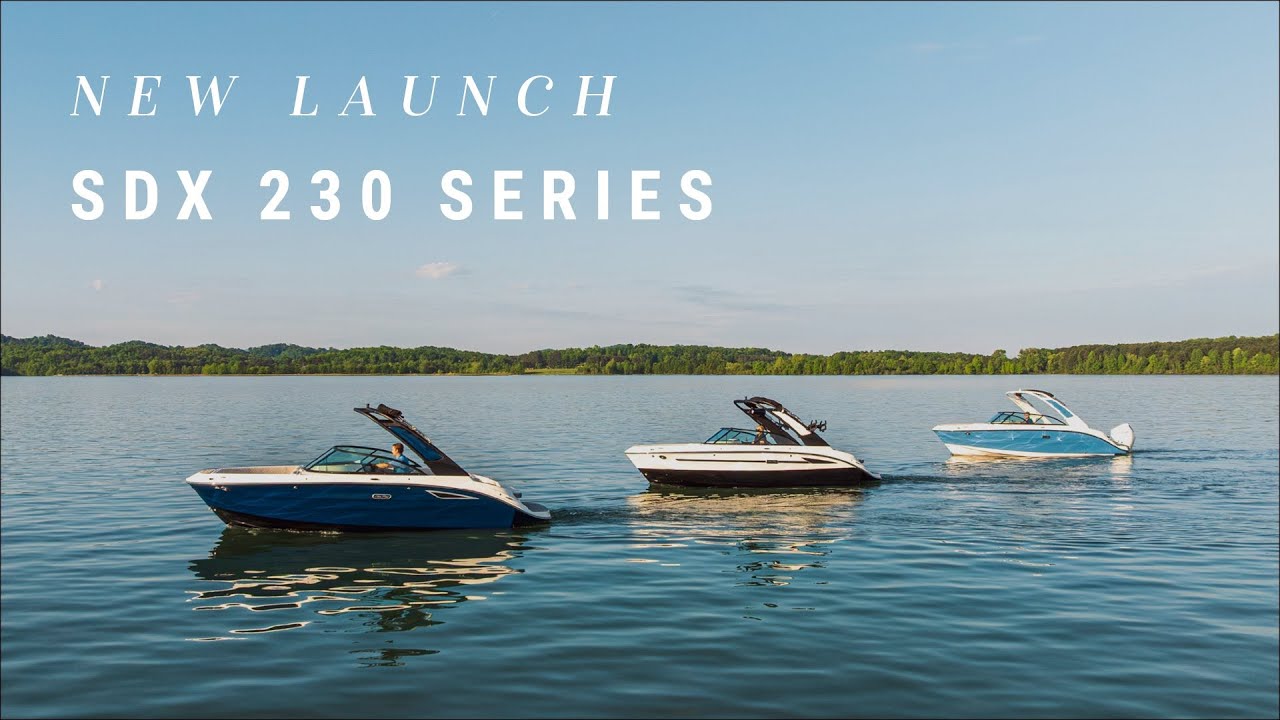 Sea Ray SDX 230 Family Launch | New Product