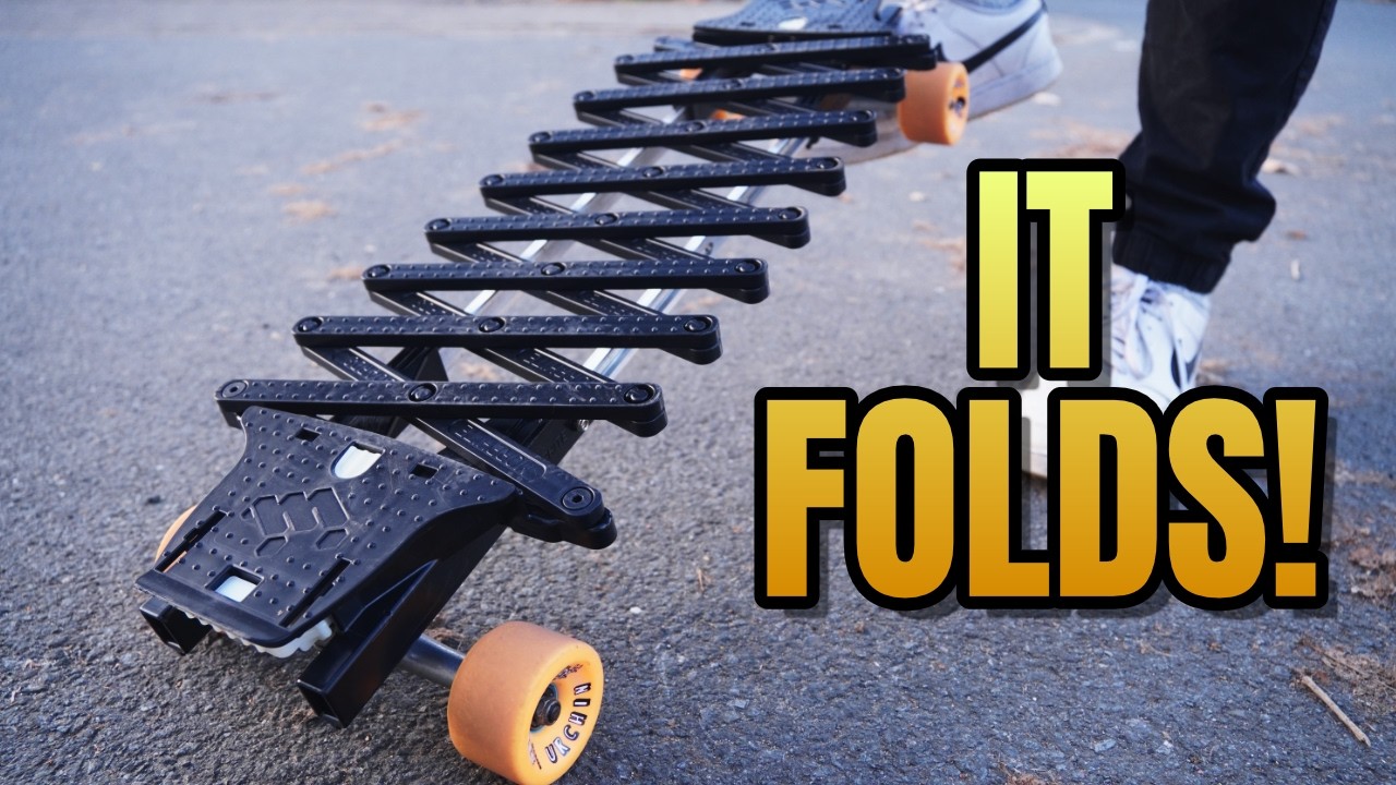 I got the foldable Skateboard - Morphite Board Review