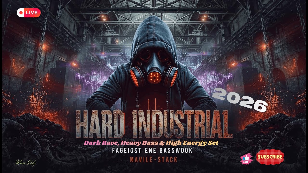 HARD INDUSTRIAL TECHNO MIX 2026 🔥 BASS BOOSTED DARK RAVE | HEAVY BASS HIGH-ENERGY SET