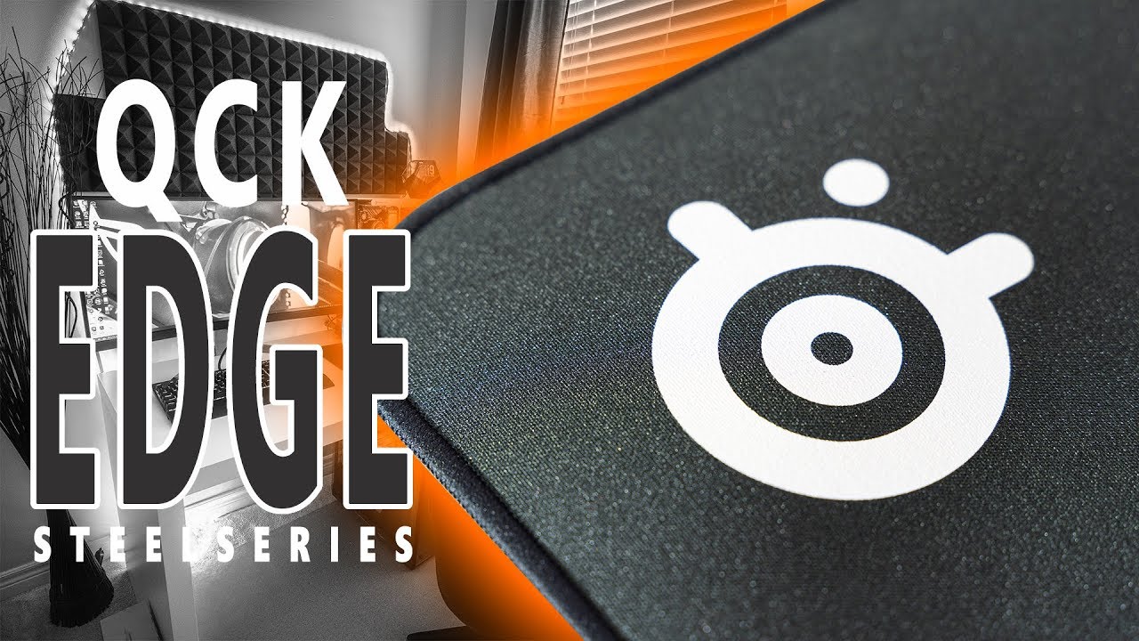 Лучший коврик для мыши! Обзор Steelseries QCK EDGE