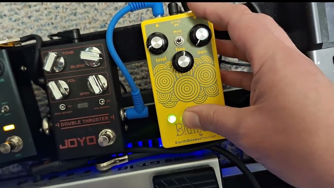 Bass Drive pedals and how I use them - featuring Blumes and Double Thruster