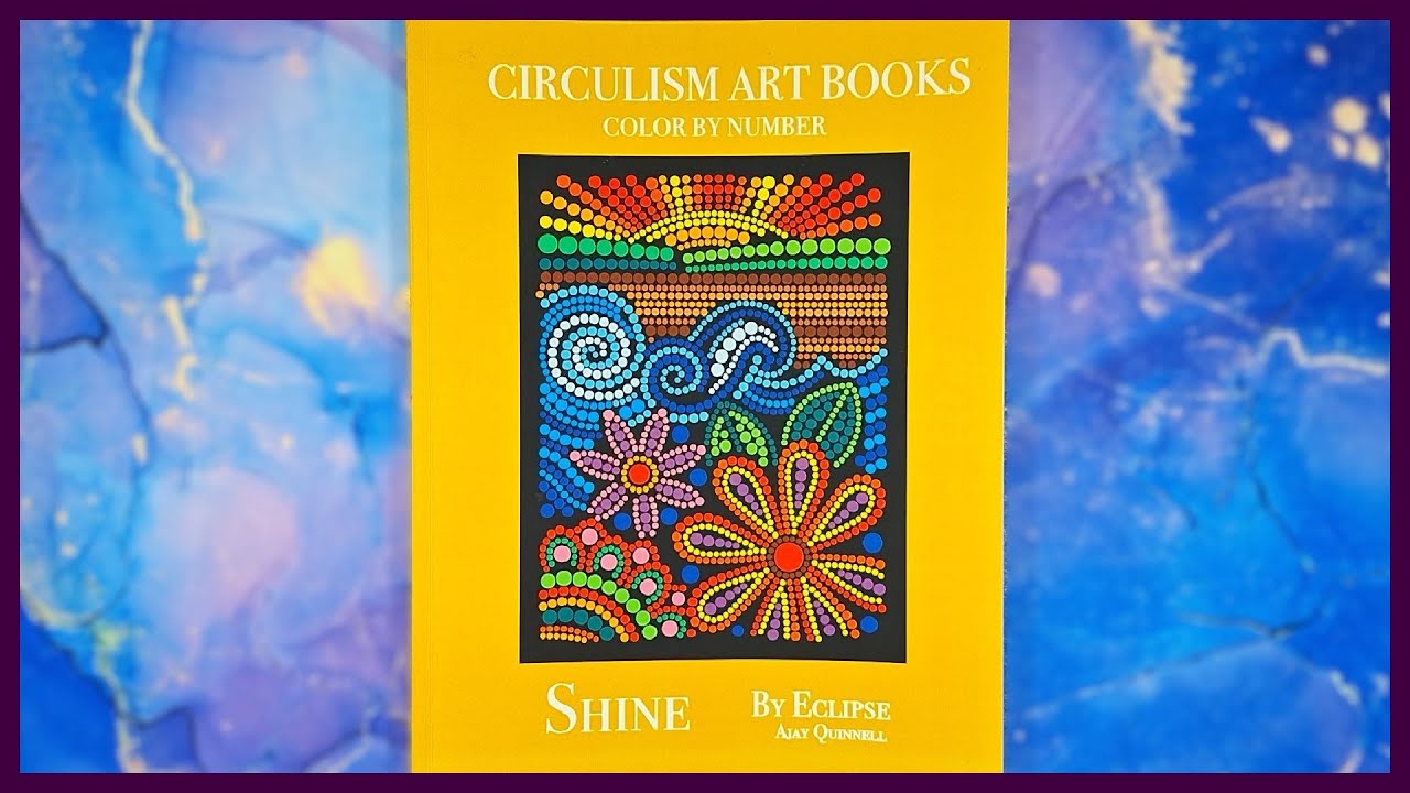 Circulism Art Shine by Eclipse Art Books | Completed Book Flip Through