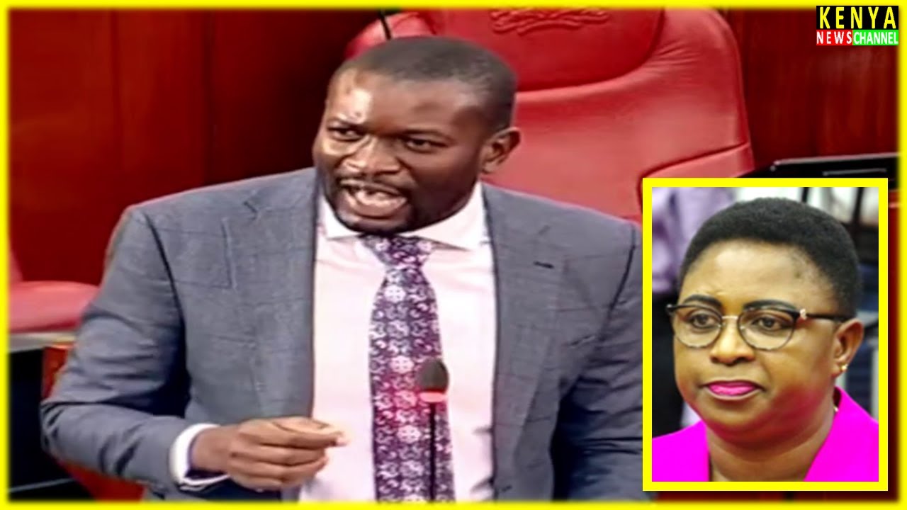 'NILIKUWA NIMENOA KISWAHILI NIKINGOJA AISHA JUMWA' Funny Senator Sifuna tells Senate Speaker Kingi