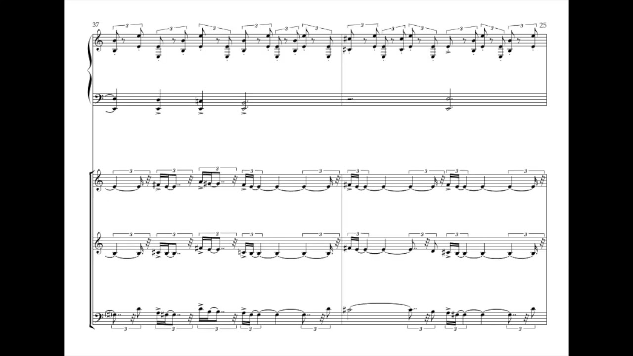 J Mahleb Piano Quartet II, 3rd movt