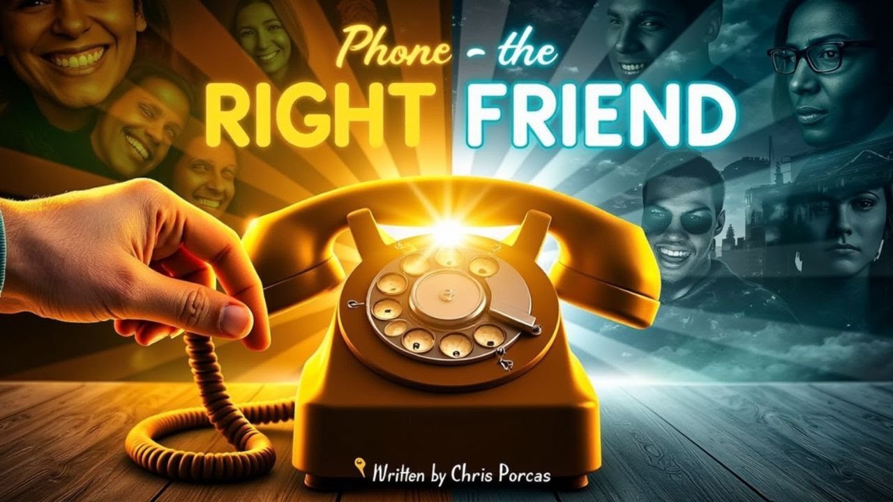 Phone the RIGHT Friend: A Thought-Provoking Poem by Chris Porcas in UK | Spoken Word Poetry