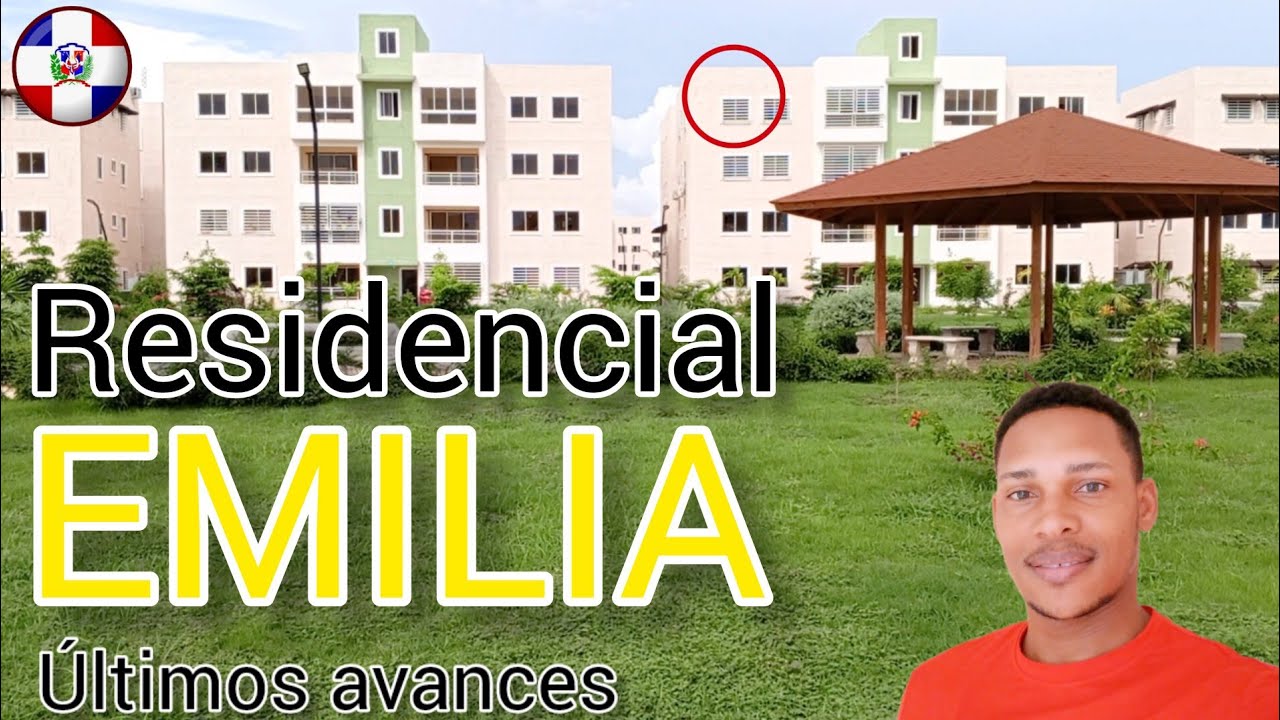 RESIDENCIAL EMILIA, EN SANTO DOMINGO ESTE RD. ÚLTIMOS AVANCES.