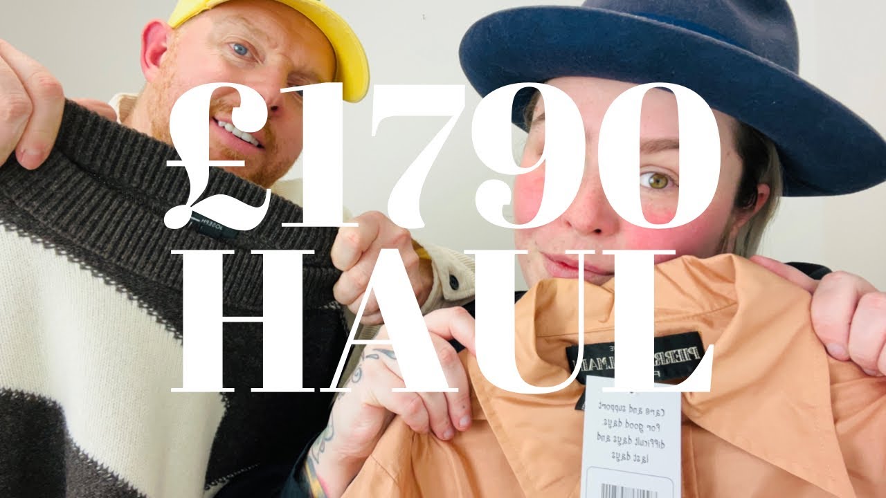 £1790 HUGE THRIFT HAUL |  CHARITY SHOP SHOPPING HAUL | THRIFT HAUL | RESELLERS UK