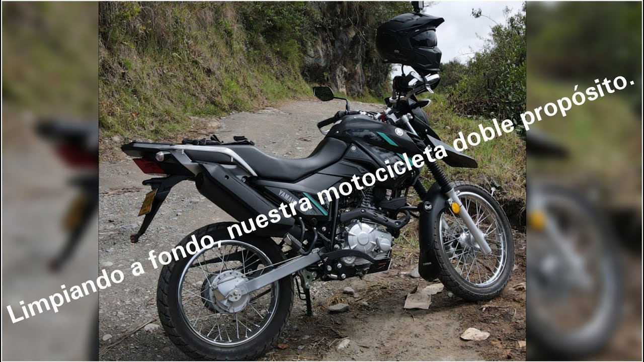 Limpiando a fondo nuestra motocicleta doble propósito. Xtz 150-2.