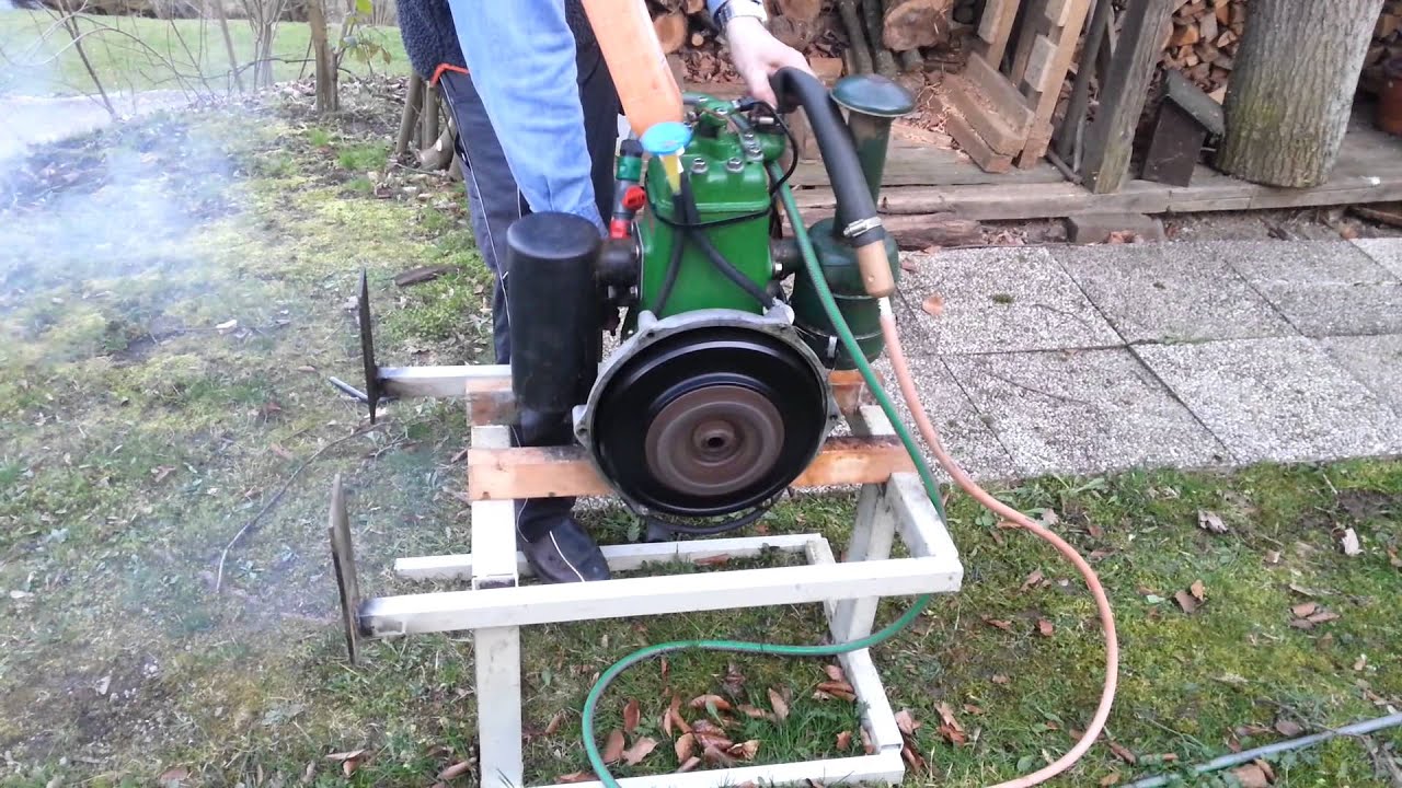 Erster Probelauf Original Holder Motor D500W