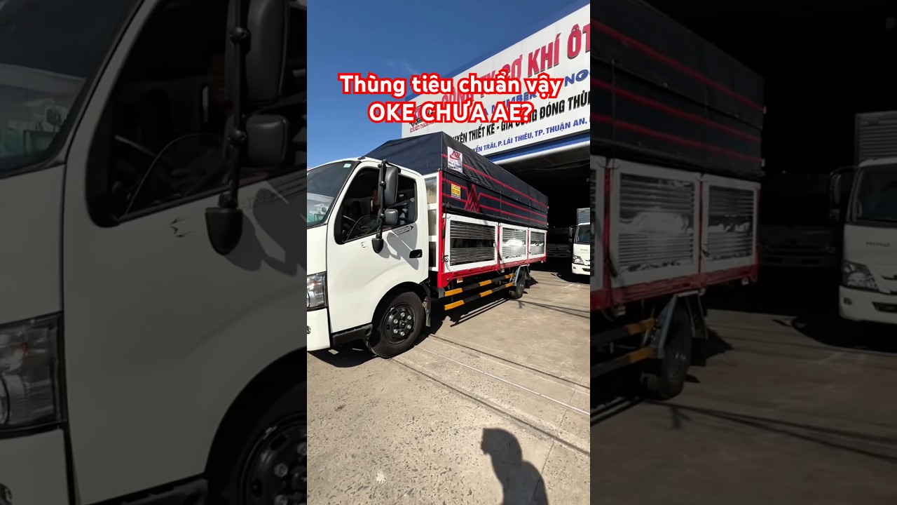 Hino 3,5 tấn th&ugrave;ng d&agrave;i 5m2 bản ti&ecirc;u chuẩn #hino3t5 #hinovlog