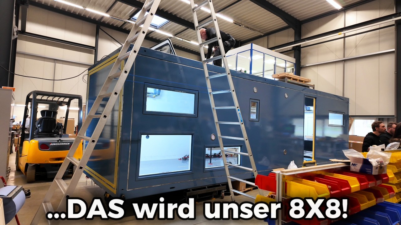 Unser 8x8 Aufbau: Elektropaket & Grundriss erklärt