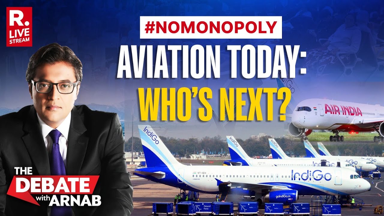 Debate With Arnab LIVE: Monopoly-Duopoly Collapsing India's Aviation Sector