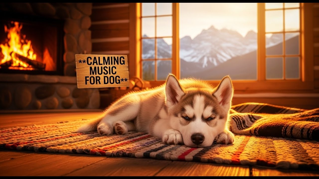 12 hours of Relaxing Music for Dogs with Separation Anxiety 🐕‍🦺 Calm Your Pet and Promote Sleep 😴