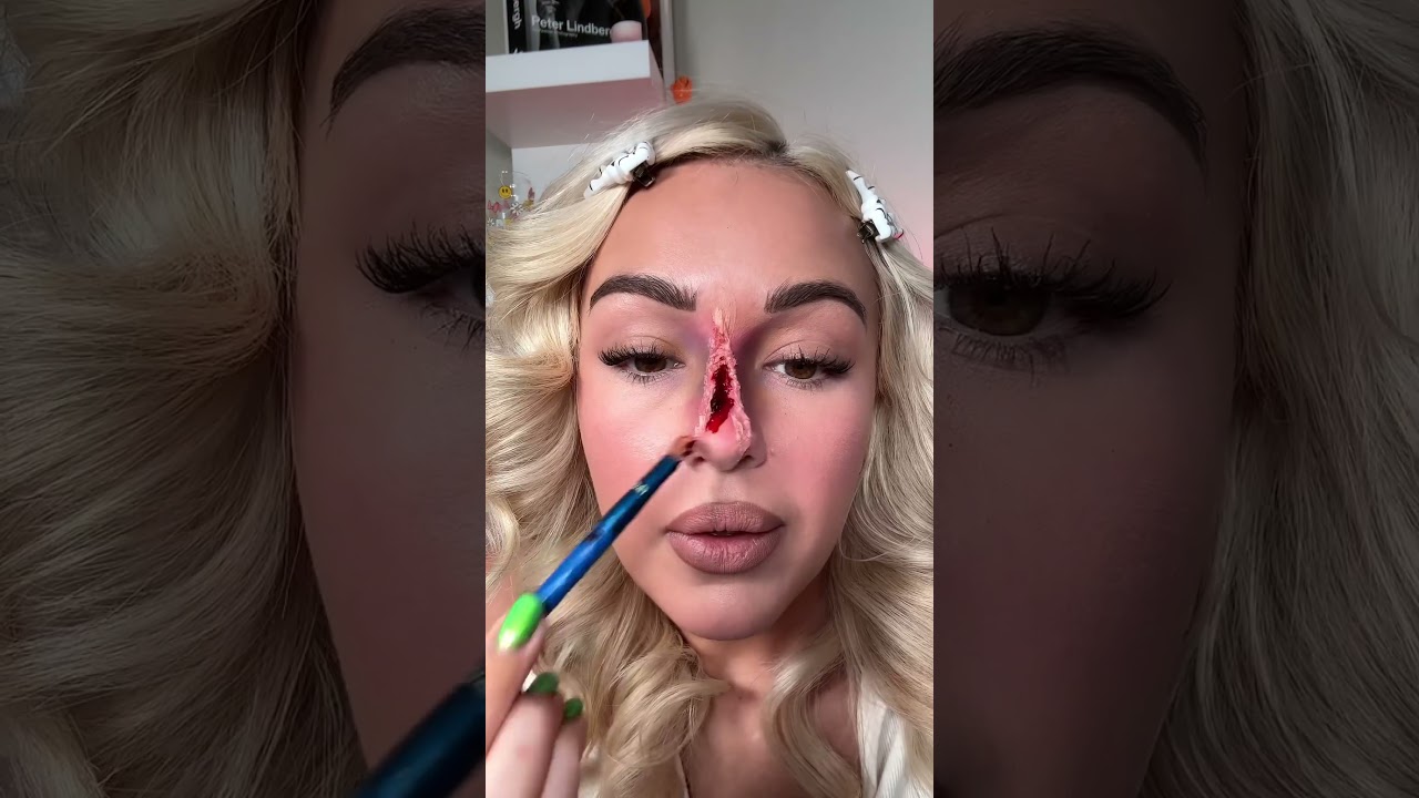 Halloween SFX makeup! #makeup #halloweencostume #sfx #makeuptutorial