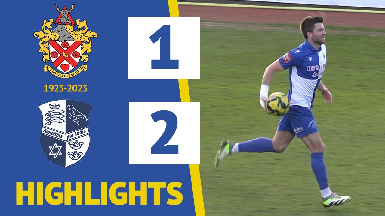 MATCH HIGHLIGHTS | Hornchurch v Wingate & Finchley | 2023/24