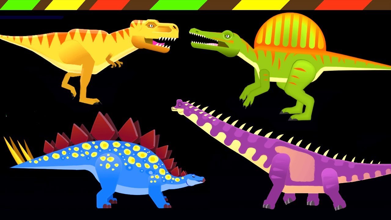 Dino Dana: T-Rex, Triceratops & Spinosaurus - Stegosaurus - Brachiosaurus | DCTE VN