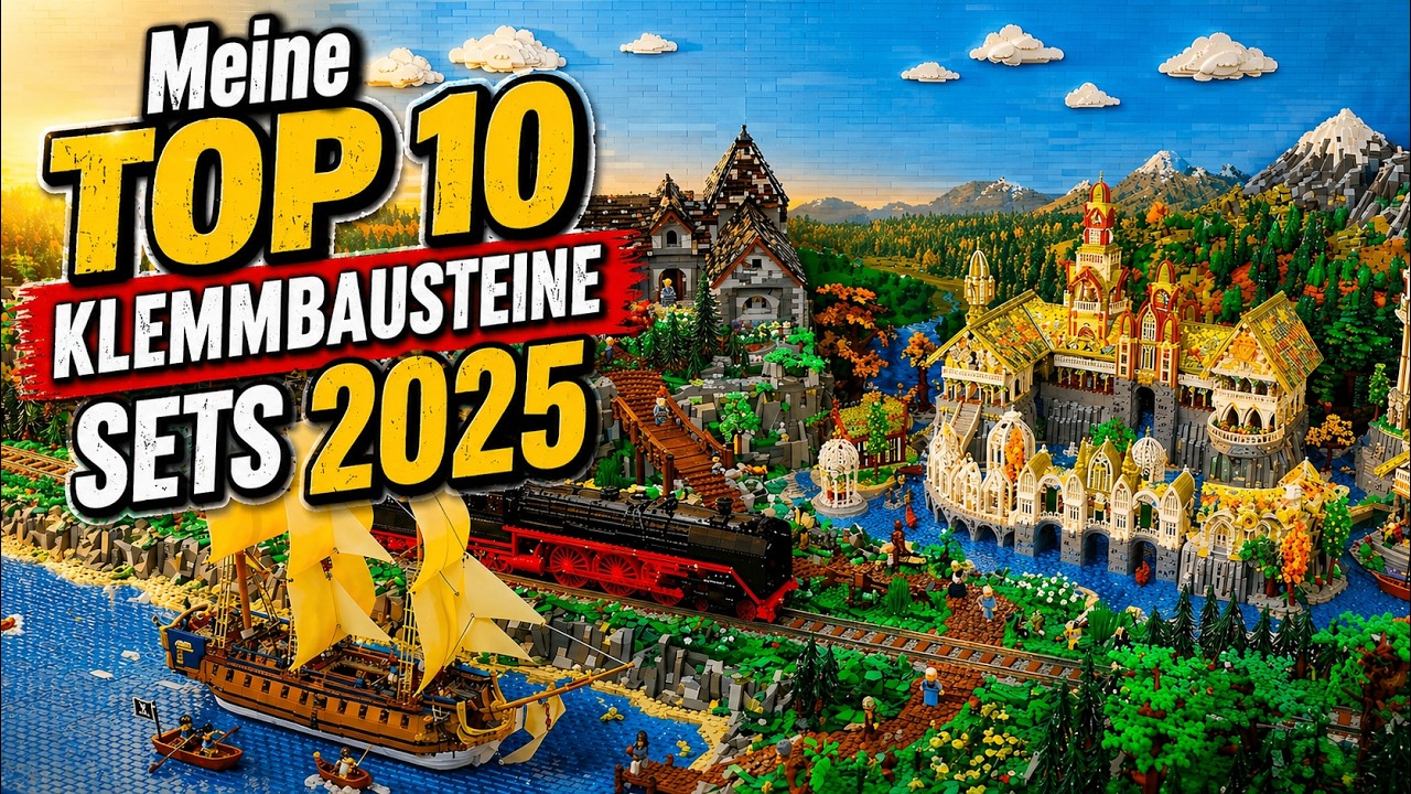 Meine Top 10 Klemmbausteine Sets 2025