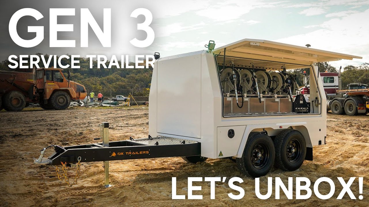 Introducing Generation 3! Unboxing this new Ox Service Trailer