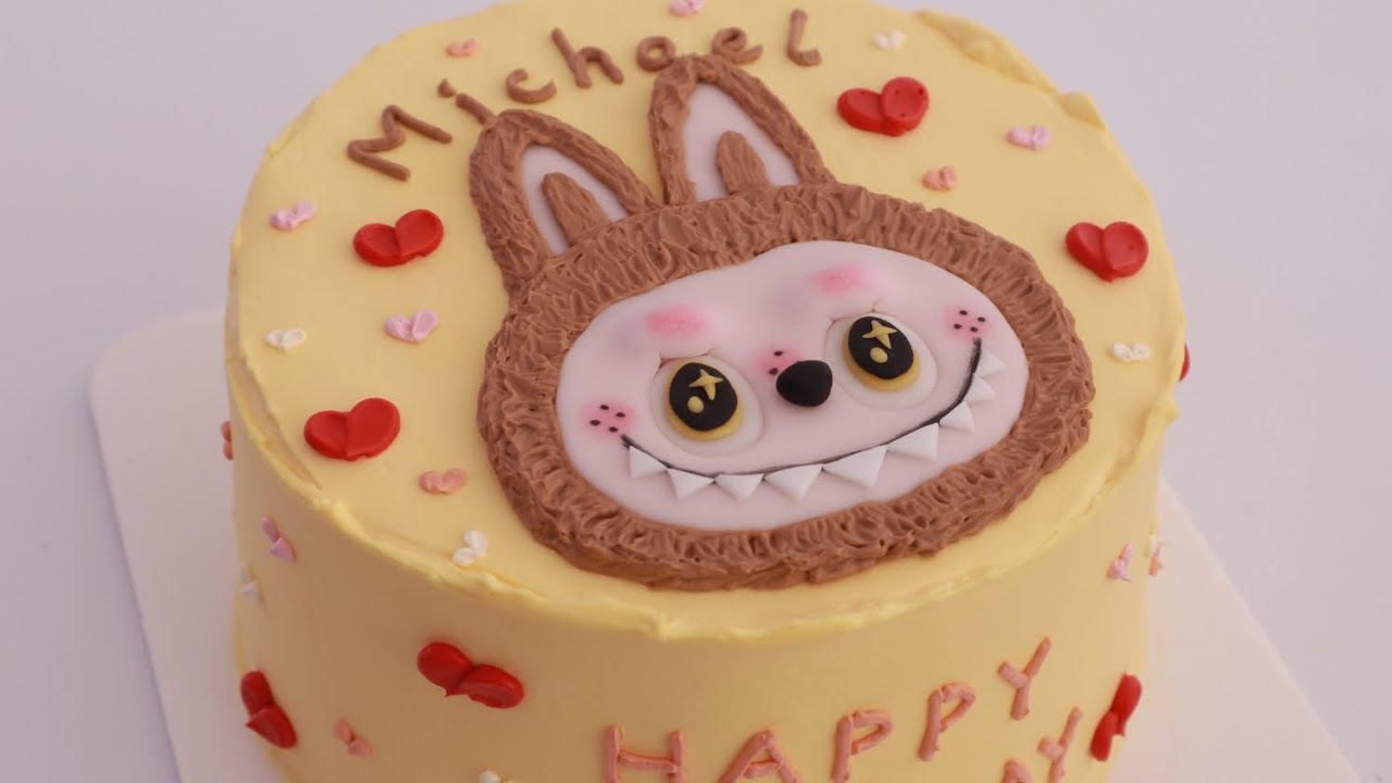 Labubu Cake (Tutorial/ Cake Decorating)