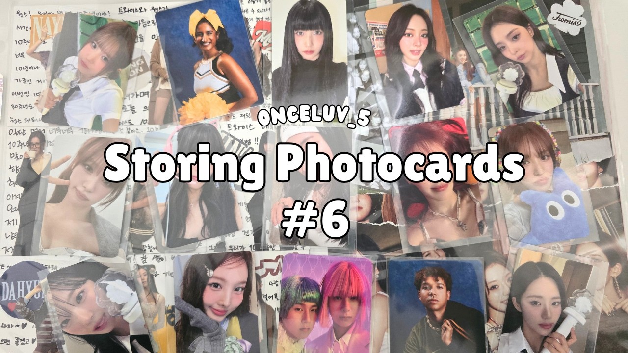 storing photo cards! ⋆｡°✩ [6] twice, fromis_9, wendy, smosh +