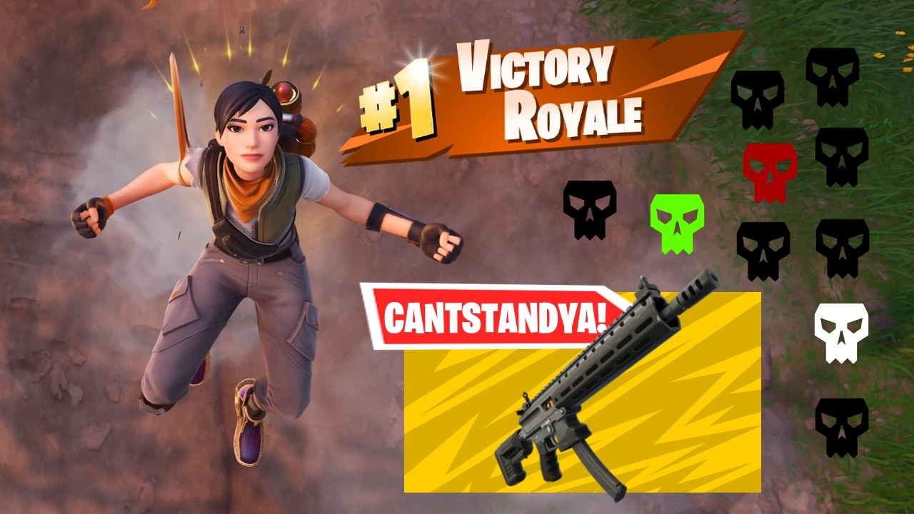 10 Kill Fortnite Victory C07S01 Battle Royal Pubs Valentine's