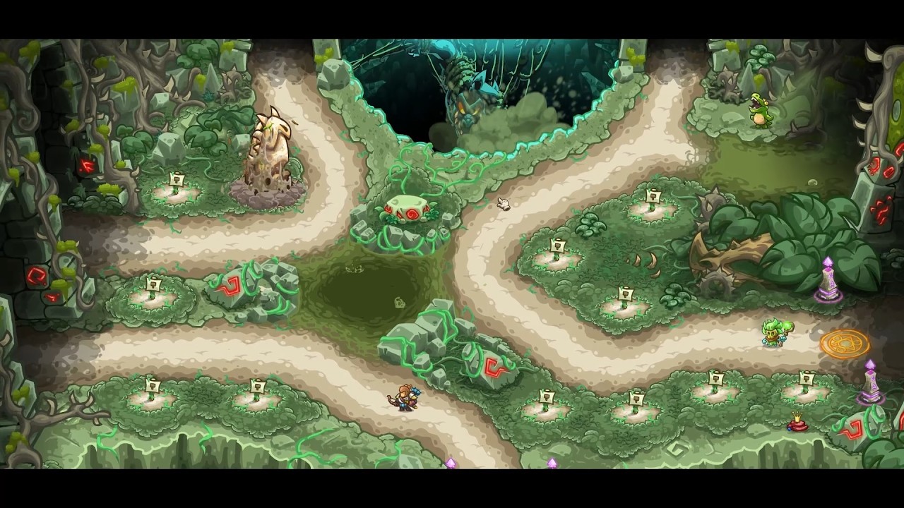 [Kingdom Rush 5: Alliance] 킹덤 러쉬 얼라이언스 기본영웅, 타워로 굶주린 홀로우 불가능 난이도