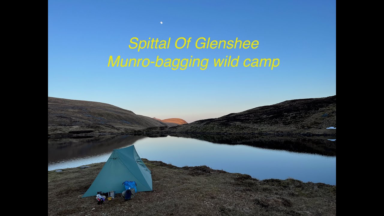 Spittal of Glenshee: Springtime wildcamp with Munros