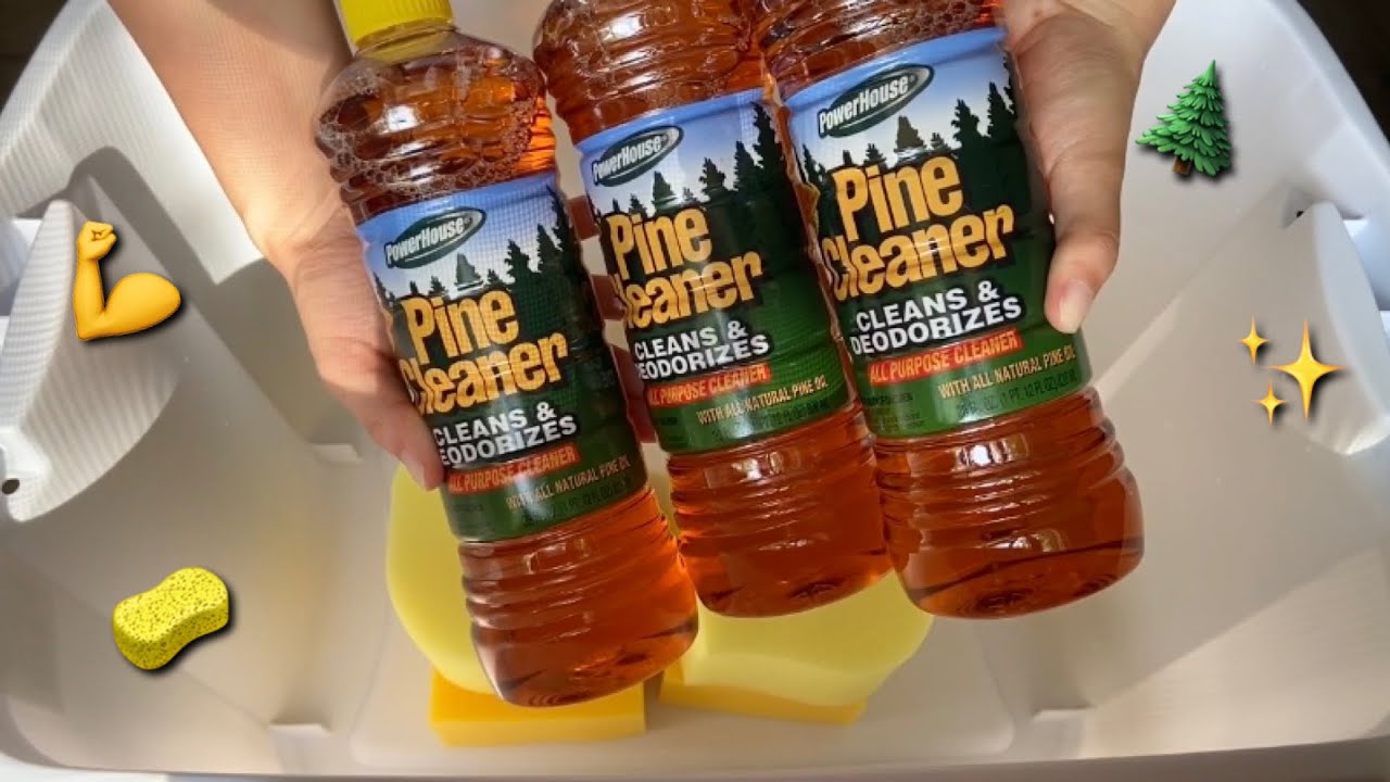 Powerhouse Pine 💪🌲💚 3 full bottles {Sponge ASMR}