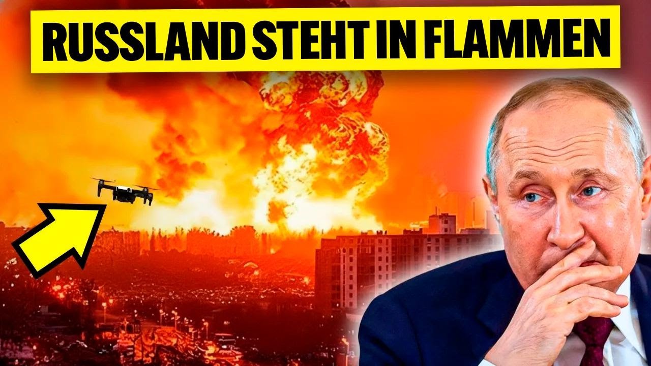Chaos in Russland! Ukraine trifft Moskau mit Drohnen-Angriff