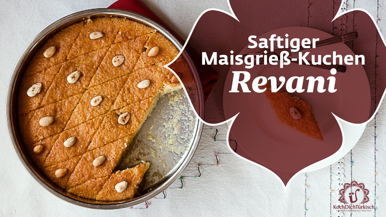 Revani ~ Saftiger Grießkuchen ~ KochDichTürkisch-Hâne