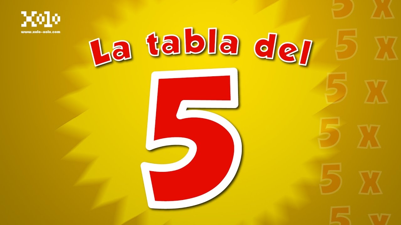 La tabla del 5 - Videos Aprende