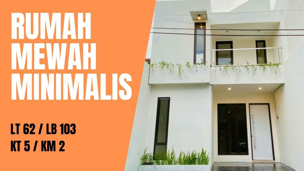RUMAH MEWAH MINIMALIS FUTURISTIK DI  MALANG