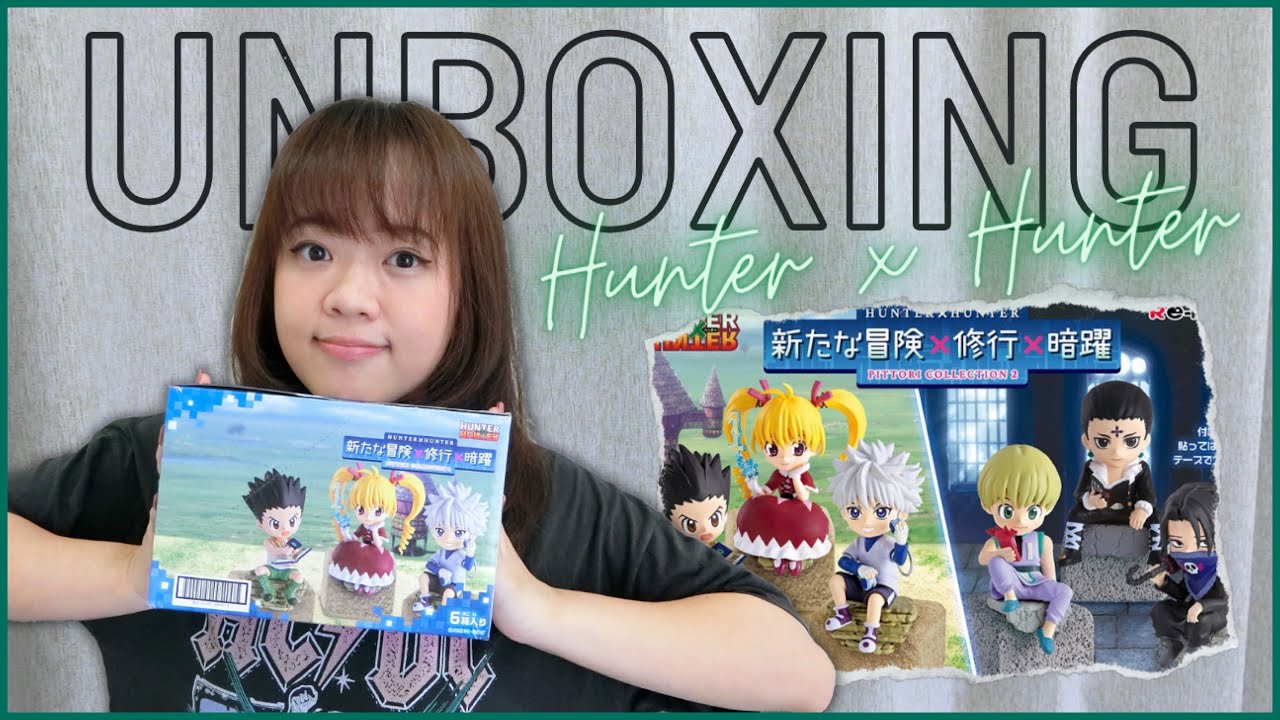 UNBOXING HUNTER X HUNTER PITTORI COLLECTION RE-MENT